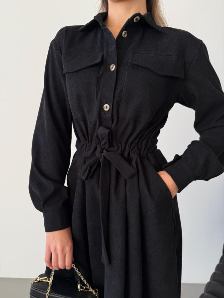 Вельветова сукня 