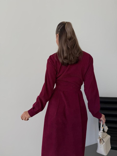Вельветова сукня 