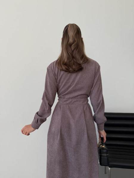 Вельветова сукня 