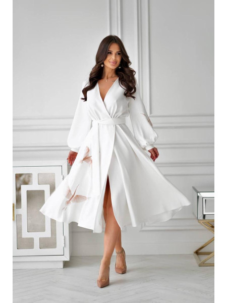 Сукня з вишивкою птахи 