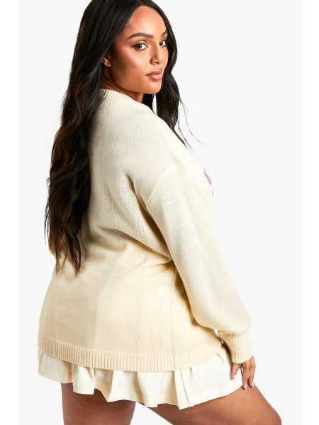 Плюс подарунковий різдвяний джемпер