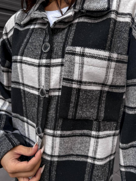 Фланелева сорочка клітинка 