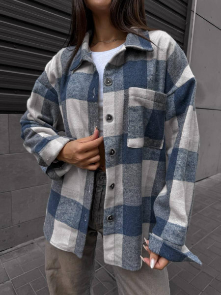 Фланелева сорочка клітинка 