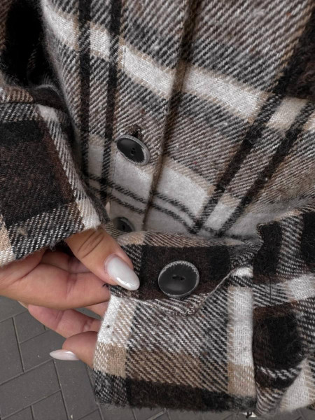 Фланелева сорочка клітинка 