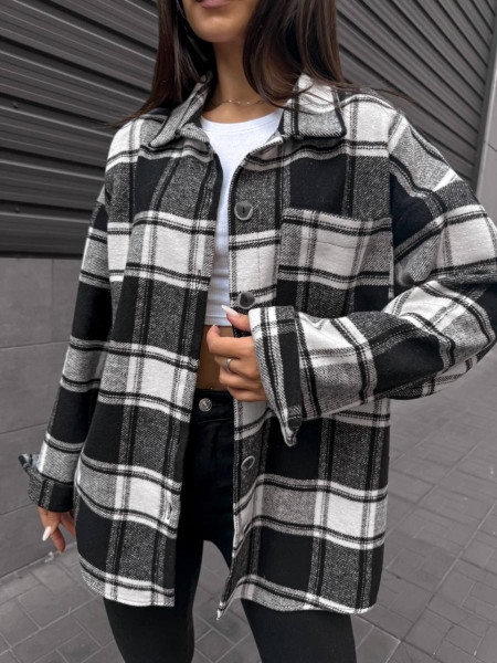 Фланелева сорочка клітинка 