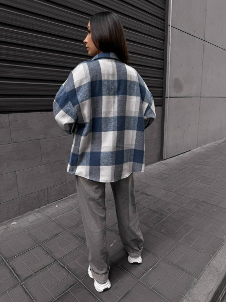 Фланелева сорочка клітинка 