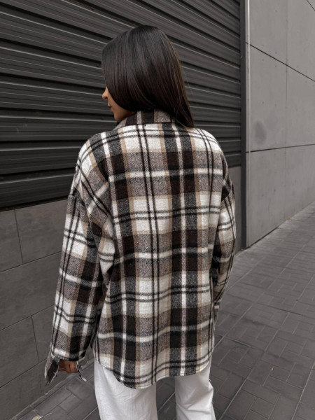 Фланелева сорочка клітинка 