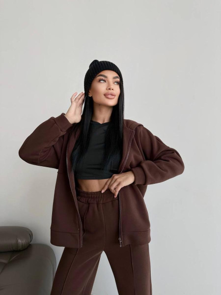 Костюм толстовка на блискавці 