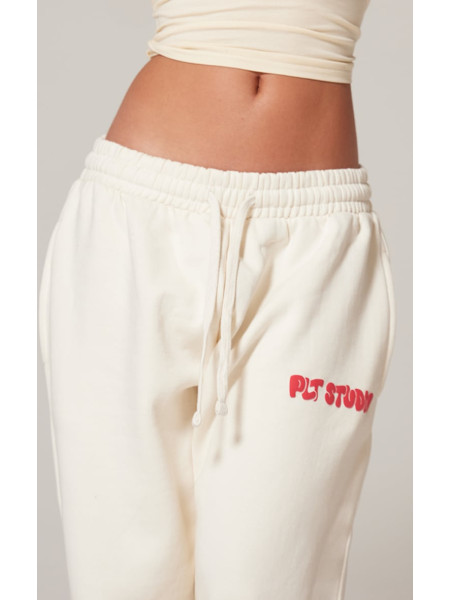 PrettyLittlething Pand Premium Studio Print Пряма бігова нога