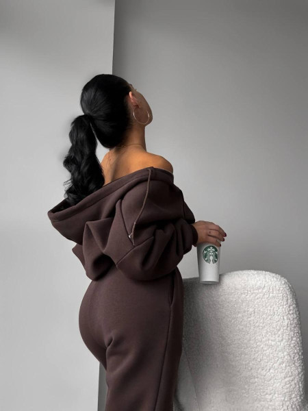 Спортивний костюм укорочена кофта 