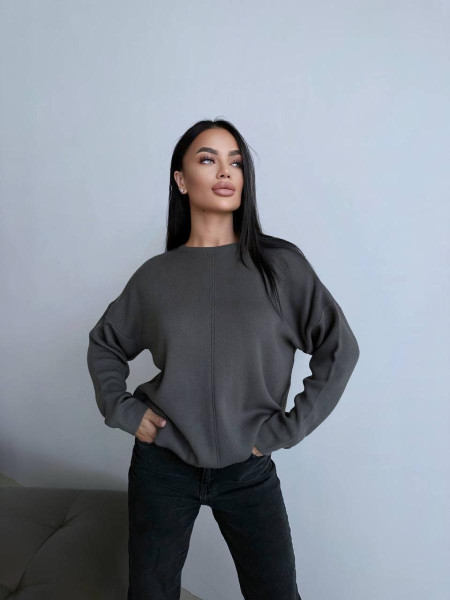 Подовжений светр куліска 