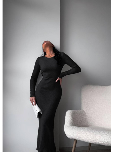 Ангорова сукня відкрита спинка 