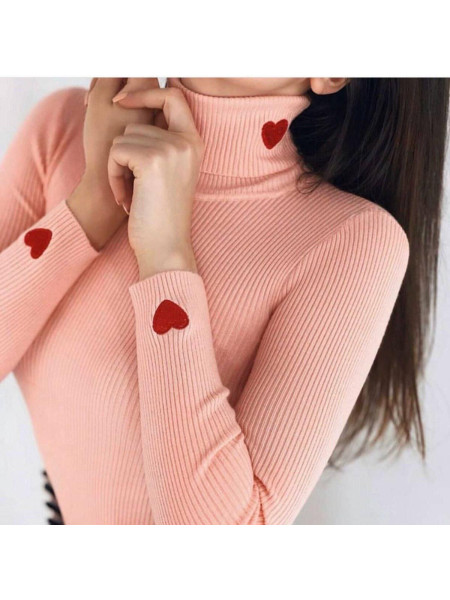 Водолазка сердечко 