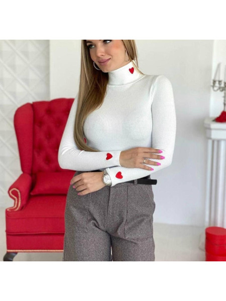 Водолазка сердечко 