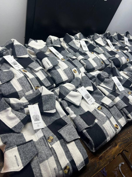 Сорочка кашемірова в клітинку 