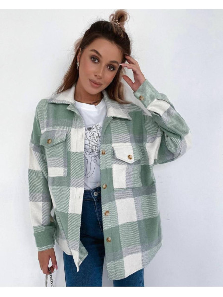 Сорочка кашемірова в клітинку 