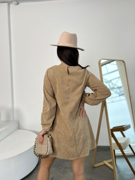 Вельветова сукня 