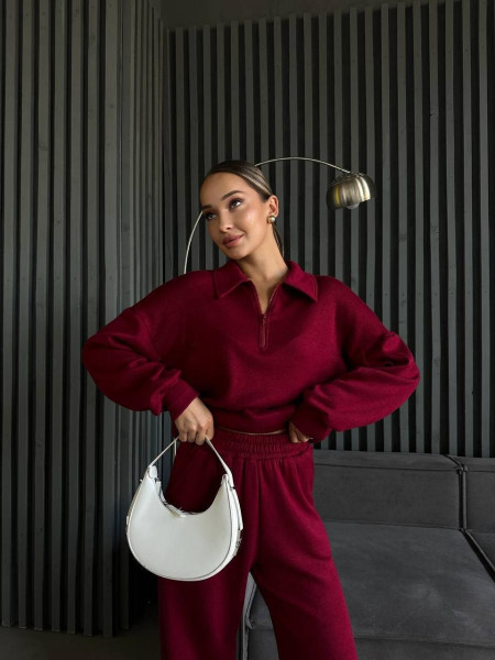 Ангоровий брючний костюм 