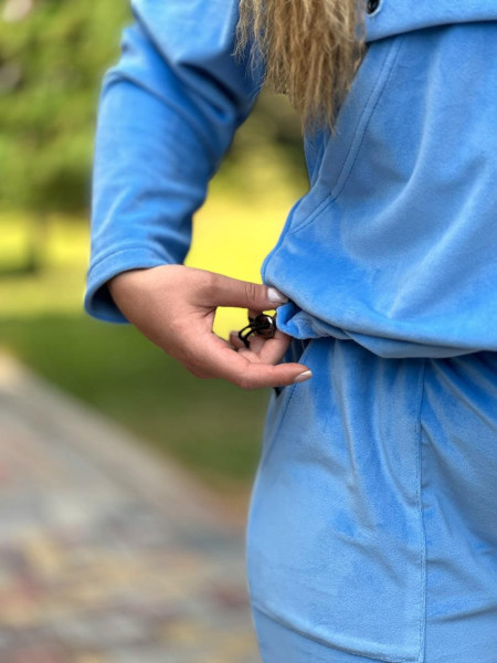 Шикарний прогулянковий велюровий костюмчик 