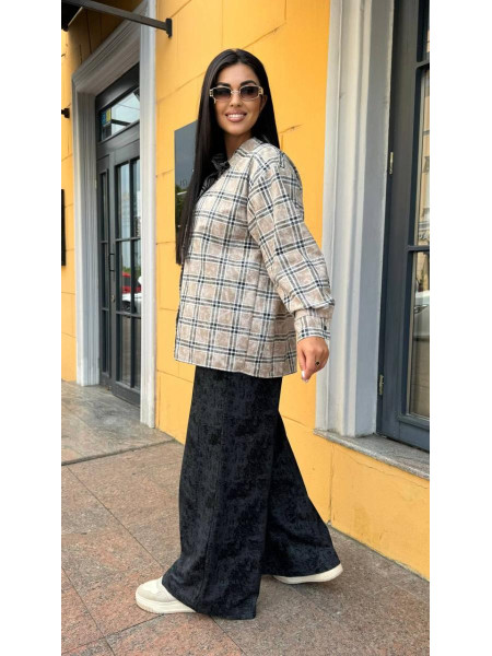 Сорочка в клітинку фланель варенка 