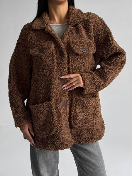 Тепла сорочка хутро баранчик 