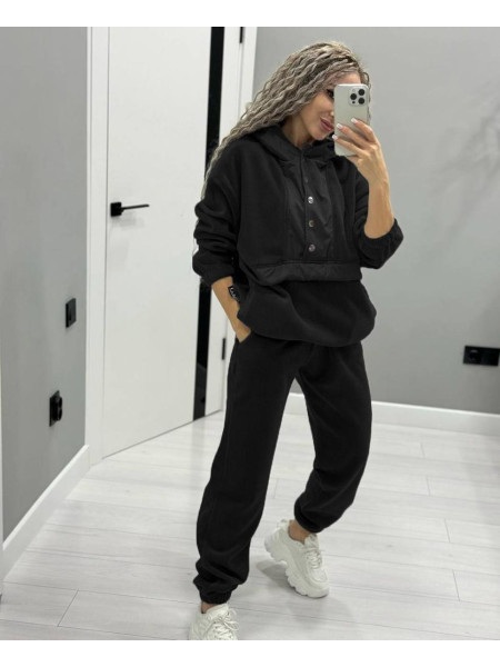 Флісовий костюм з плащівкою 