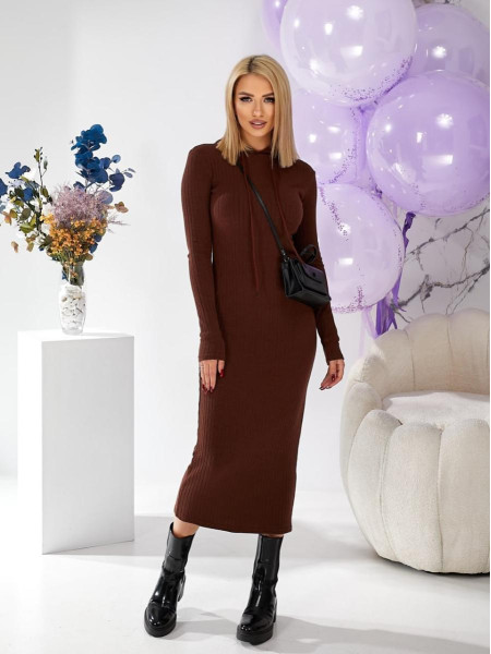 Плаття вязка капюшон 
