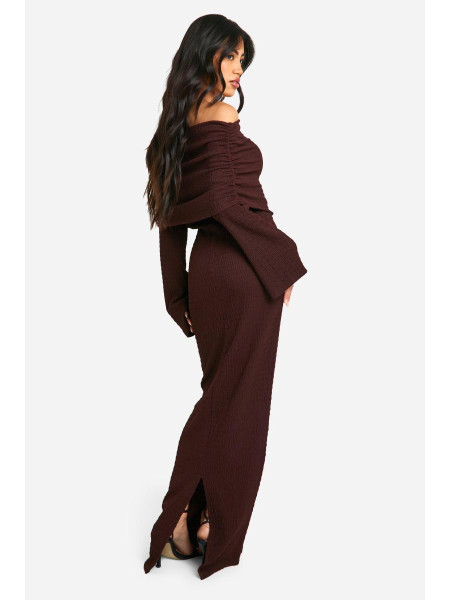 Максі-сукня Бардо з фактурою