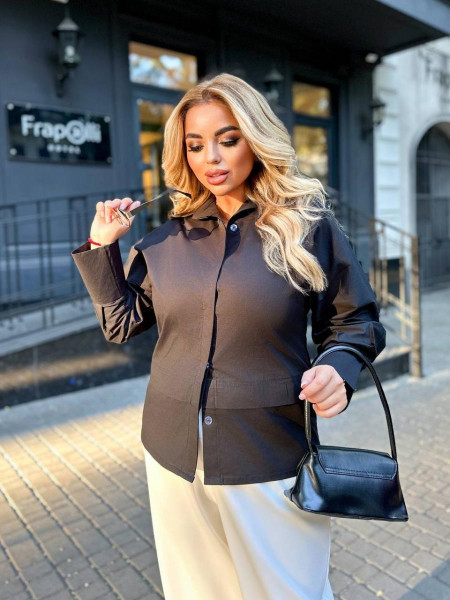 Сорочка оверсайз 