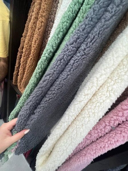 Теплий худі Тедді з карманами 