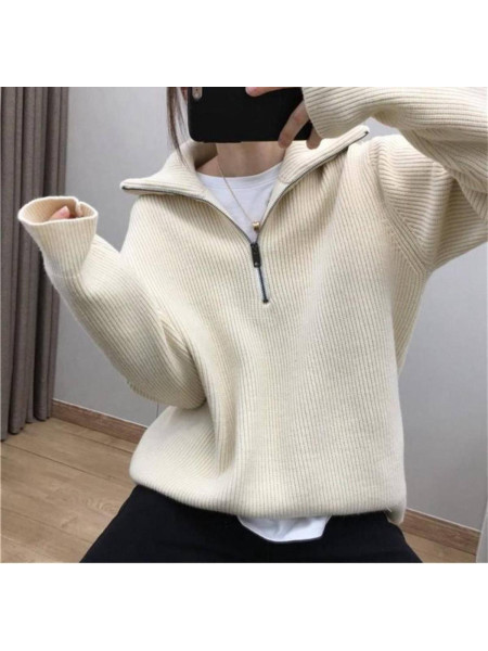 Кофта стійка змійка єврорубчик 