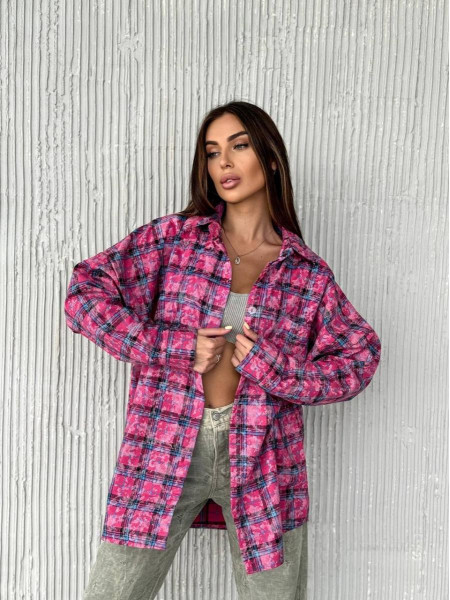 Сорочка варена клітинка унісекс 