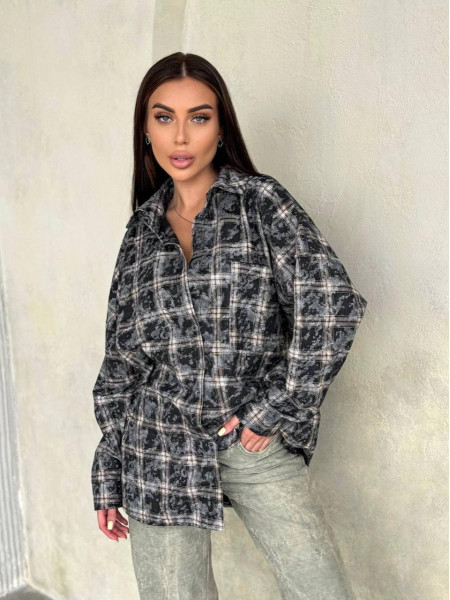 Сорочка варена клітинка унісекс 