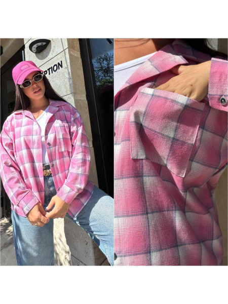 Сорочка фланель клітинка 