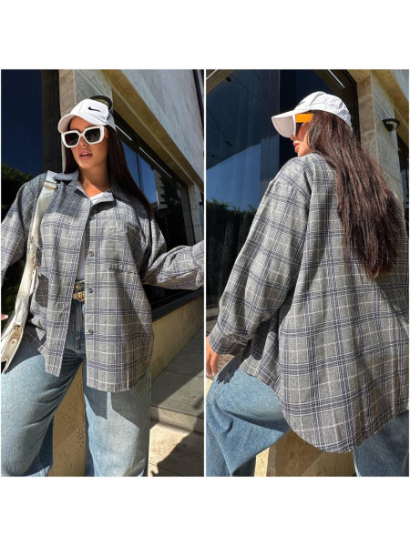 Сорочка фланель клітинка 