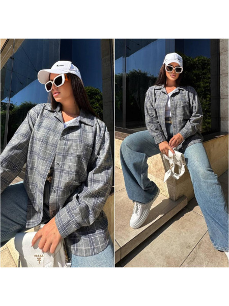 Сорочка фланель клітинка 