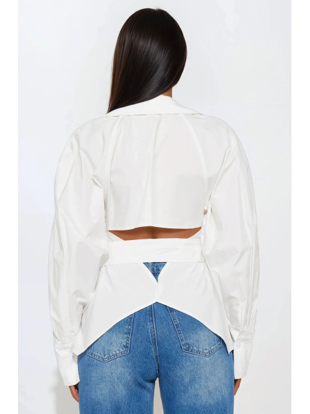 Запам'ятай мене: Сорочка з вирізами з попліну