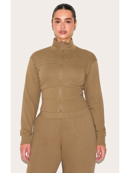 Формуйте хакі кишенькові деталі встановлені на блискавці вгору