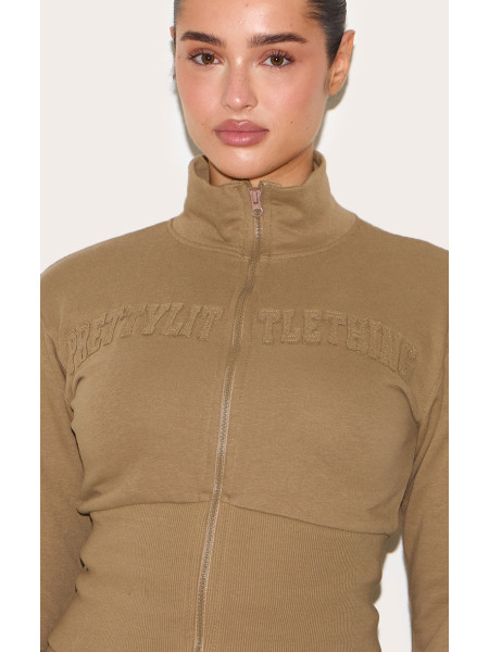 Формуйте хакі кишенькові деталі встановлені на блискавці вгору