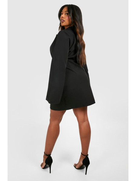 Сукня-піджак із застібками та застібками на талії