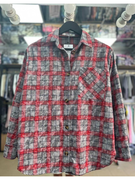 Сорочка клітинка фланель варьонка 