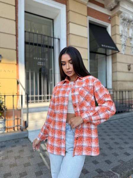 Сорочка клітинка фланель варьонка 