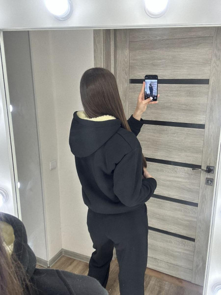 Спортивний костюм кофта на хутрі 