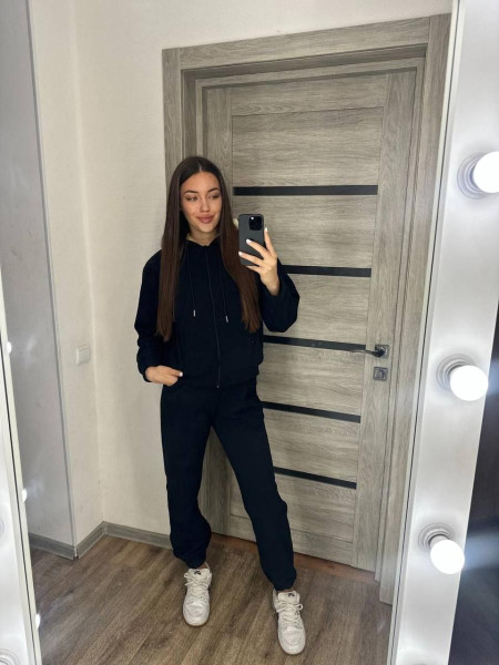 Спортивний костюм кофта на хутрі 