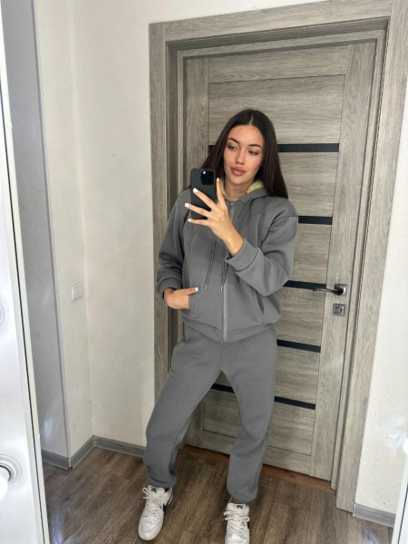Спортивний костюм кофта на хутрі 