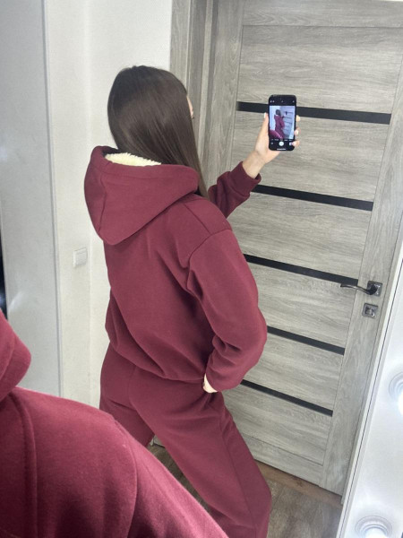 Спортивний костюм кофта на хутрі 