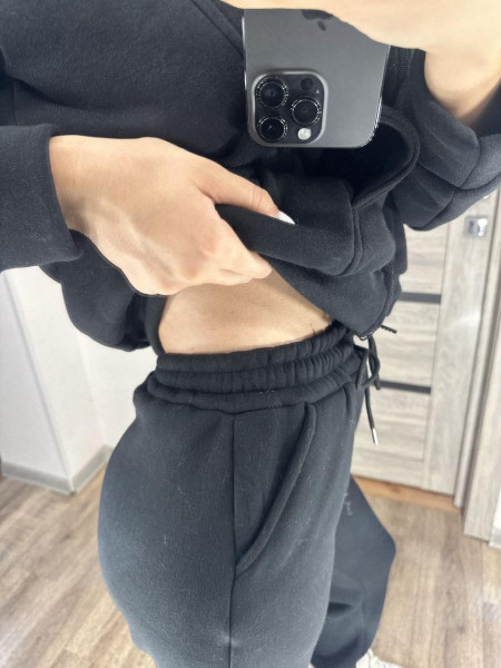 Спортивний костюм кофта на хутрі 