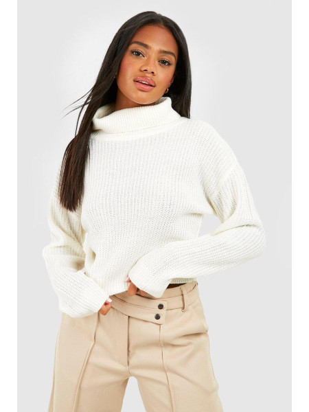 Базовий джемпер з круглим вирізом