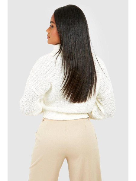 Базовий джемпер з круглим вирізом