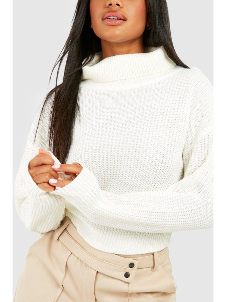 Базовий джемпер з круглим вирізом